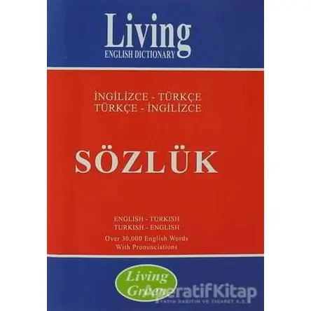 Living English Dictionary Living Green - İngilizce-Türkçe / Türkçe-İngilizce Sözlük