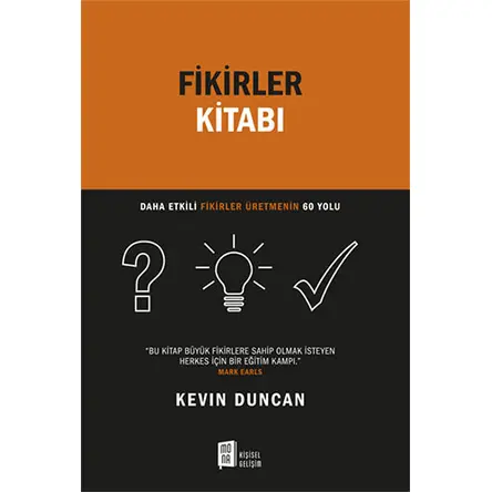 Fikirler Kitabı - Kevin Duncan - Mona Kitap