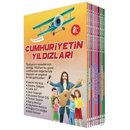Cumhuriyetin Yıldızları Kutulu Set - Eda Bayrak - Acayip Kitaplar