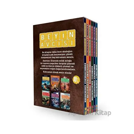 Beyin Avcısı 6 Kitap Kutulu Set - Ahmet Baki Yerli - Acayip Kitaplar