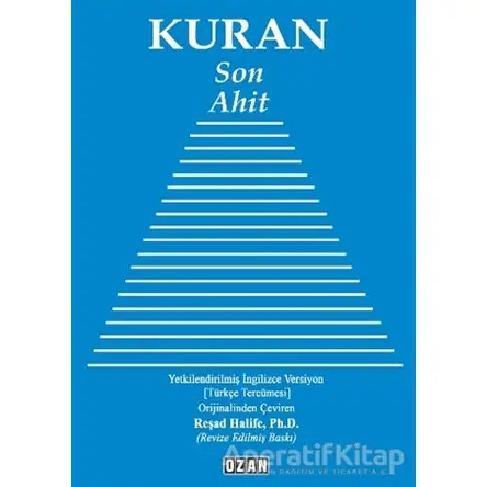 Kuran - Son Ahit - Reşad Halife - Ozan Yayıncılık