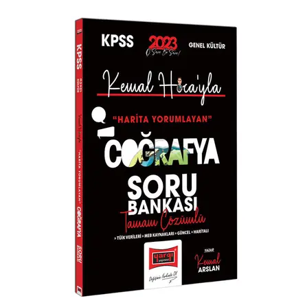 Yargı 2023 KPSS Kemal Hoca’yla Harita Yorumlayan Coğrafya Tamamı Çözümlü Soru Bankası