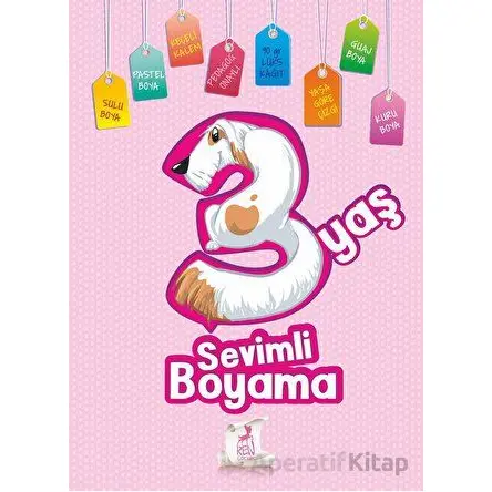 Sevimli Boyama 3 Yaş - Kolektif - Ren Çocuk