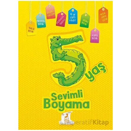 Sevimli Boyama 5 Yaş - Kolektif - Ren Çocuk