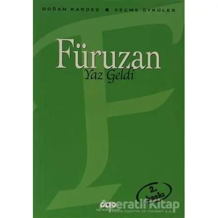 Yaz Geldi - Füruzan - Yapı Kredi Yayınları