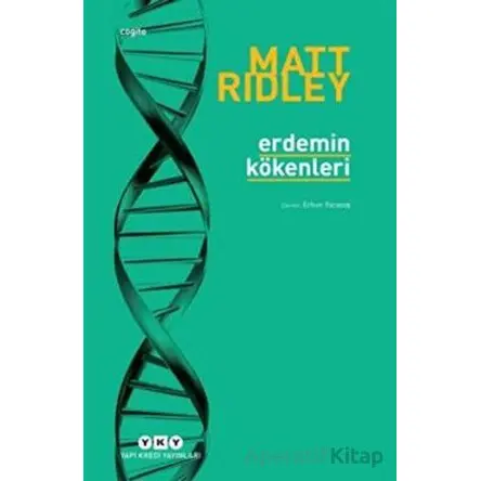Erdemin Kökenleri - Matt Ridley - Yapı Kredi Yayınları