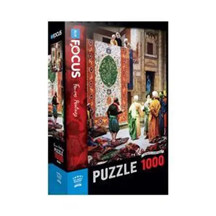 The Carpet Merchant Halı Tüccarı 1000 Parça Puzzle Blue Focus Games