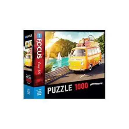 Retro Minibüs 1000 Parça Blue Focus Games