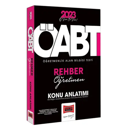 Yargı 2023 KPSS ÖABT Rehber Öğretmen Konu Anlatımı