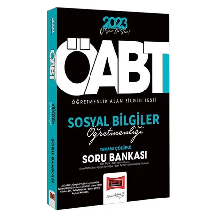 Yargı 2023 KPSS ÖABT Sosyal Bilgiler Öğretmenliği Tamamı Çözümlü Soru Bankası
