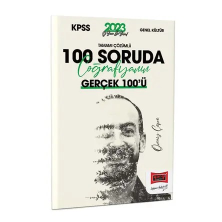 Yargı 2023 KPSS 5Yüz Ekibi Tamamı Çözümlü 100 Soruda Coğrafyanın Gerçek 100’ü
