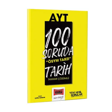 Yargı 2023 100 Soruda ÖSYM Tarzı AYT Tarih Tamamı Çözümlü Soru Bankası
