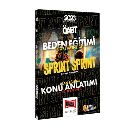 Yargı 2023 KPSS ÖABT Sprint Beden Eğitimi Öğretmenliği Konu Anlatımı +10 Deneme