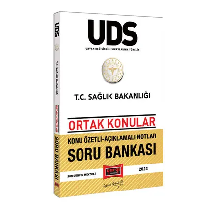 Yargı 2023 Sağlık Bakanlığı UDS Unvan Değişikliği Sınavlarına Yönelik Konu Özetli Soru Bankası