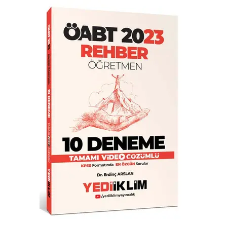 Yediiklim 2023 ÖABT Rehber Öğretmen Tamamı Video Çözümlü 10 Deneme
