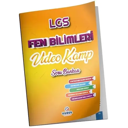 Kurul 8. Sınıf LGS Fen Bilimleri Video Kamp Soru Bankası