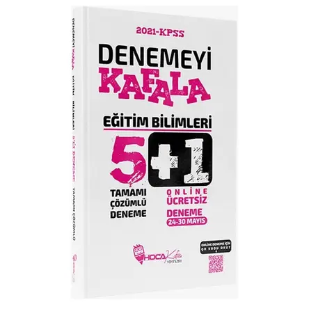 Hoca Kafası KPSS Eğitim Bilimleri Denemeyi Kafala 5+1 Deneme Çözümlü
