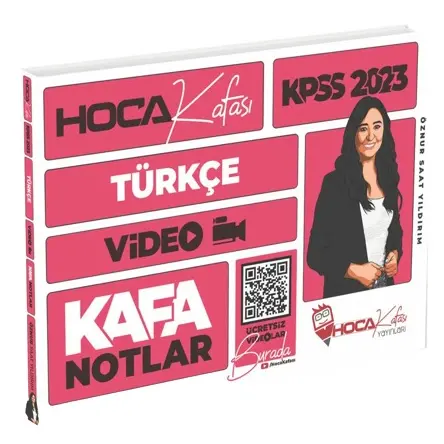 Hoca Kafası 2023 KPSS Türkçe Video Kafa Notlar - Öznur Saat Yıldırım