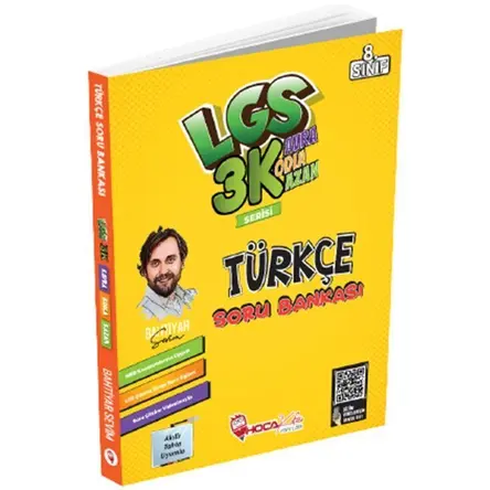 Hoca Kafası 8. Sınıf LGS Türkçe Soru Bankası 3K Serisi