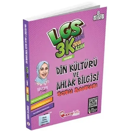 Hoca Kafası 8. Sınıf LGS Din Kültürü ve Ahlak Bilgisi Soru Bankası 3K Serisi