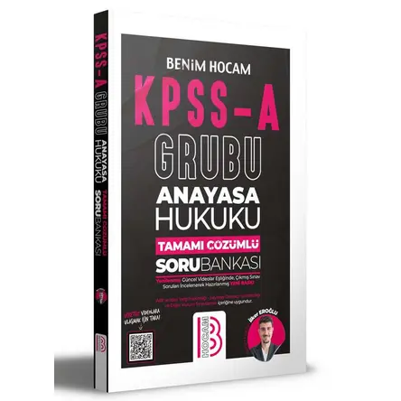 Benim Hocam KPSS A Grubu Anayasa Hukuku Tamamı Çözümlü Soru Bankası