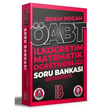 Benim Hocam 2023 ÖABT İlköğretim Matematik Öğretmenliği Tamamı Çözümlü Soru Bankası