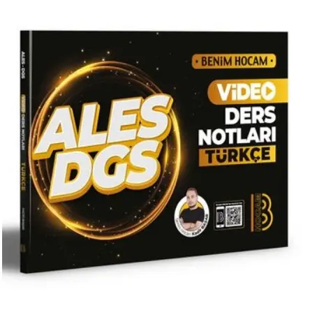 Benim Hocam ALES DGS Türkçe Video Ders Notları