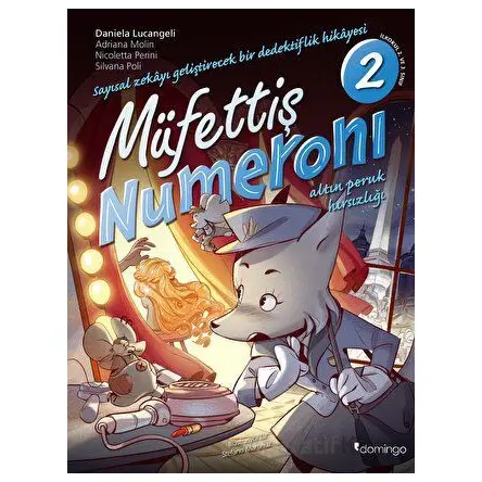 Müfettiş Numeroni 2 - Altın Peruk Hırsızlığı - Daniela Lucangeli - Domingo Yayınevi
