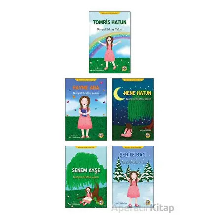 Ayana ile Tarihe Yolculuk Seti (5 Kitap) - Nurgül Bektaş Yakın - Akıllı Zebra
