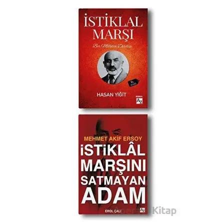 İstiklal Marşı Seti (2 Kitaplık Set) - Kolektif - Az Kitap