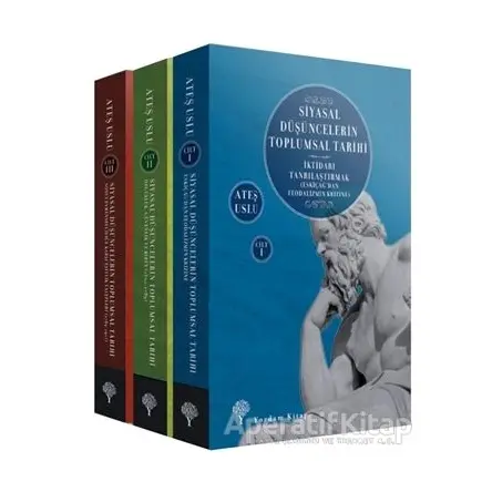 Siyasal Düşüncelerin Toplumsal Tarihi (3 Kitap Takım) - Ateş Uslu - Yordam Kitap