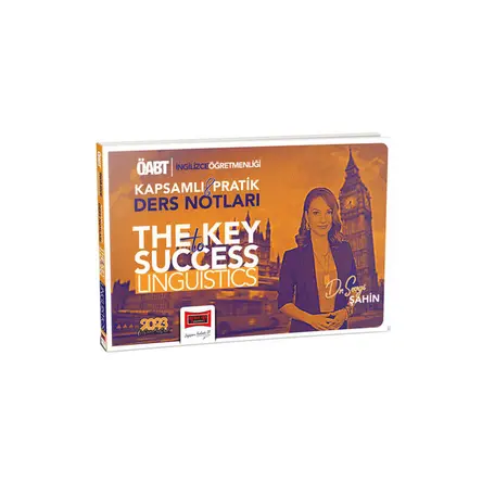 Yargı 2023 ÖABT İngilizce Öğretmenliği The Key To Success Linguistics Pratik Ders Notları