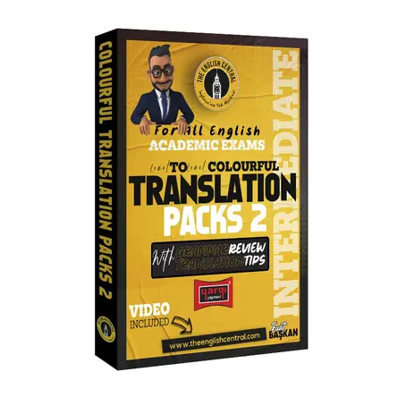 Yargı 2023 Tüm İngilizce Akademik Sınavlar İçin Çeviri Fasikülleri Gramer Özeti Translation Packs 2