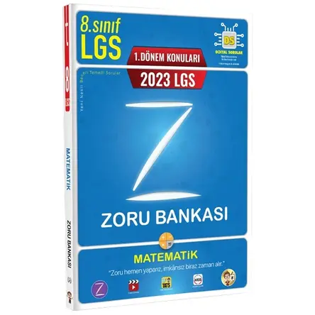 Tonguç Akademi 2023 8. Sınıf LGS 1. Dönem Matematik Zoru Bankası