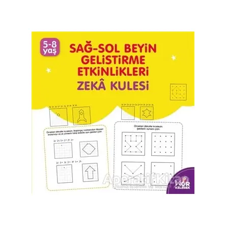 Sağ-Sol Beyin Geliştirme Etkinlikleri Zeka Kulesi - Kolektif - Halk Kitabevi