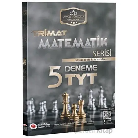 Karaağaç Yayınları 2023 TYT Matematik Trimat Serisi 5 Deneme - Kolektif - Karaağaç Yayıncılık