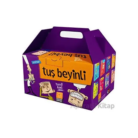 Genç Nesil Tuş Beyinli Serisi (8 Kitap) - Yusuf Asal - Mercan Çocuk Yayınları
