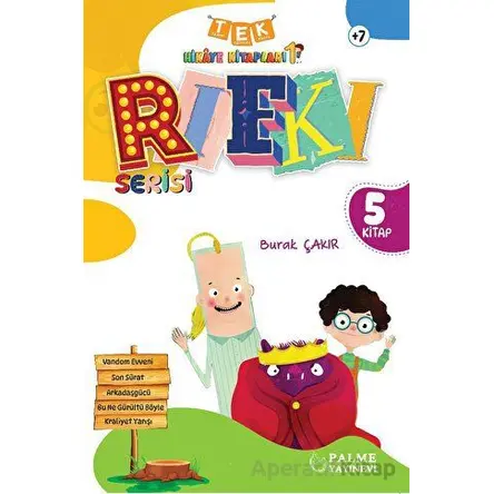 Tek Hikaye Kitapları 1 Rıfkı Serisi 5 Kitap - Burak Çakır - Palme Yayıncılık