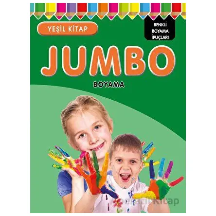 Jumbo Boyama - Yeşil Kitap - Kolektif - Parıltı Yayınları