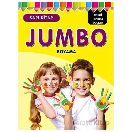 Jumbo Boyama - Sarı Kitap - Kolektif - Parıltı Yayınları