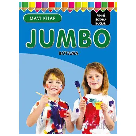 Jumbo Boyama - Mavi Kitap - Kolektif - Parıltı Yayınları