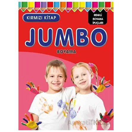 Jumbo Boyama - Kırmızı Kitap - Kolektif - Parıltı Yayınları