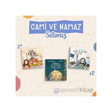Camilerimiz ve Namaz Seti - 3 Kitap - Kolektif - Karavan Çocuk Yayınları