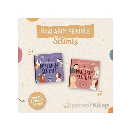 Dualarım Seninle Seti 2 Kitap - Sait Köşk - Karavan Çocuk Yayınları