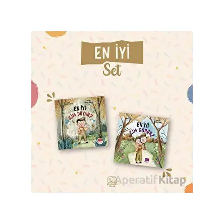 En İyi Kim Seti- 2 Kitap - Rabia Karzan - Karavan Çocuk Yayınları
