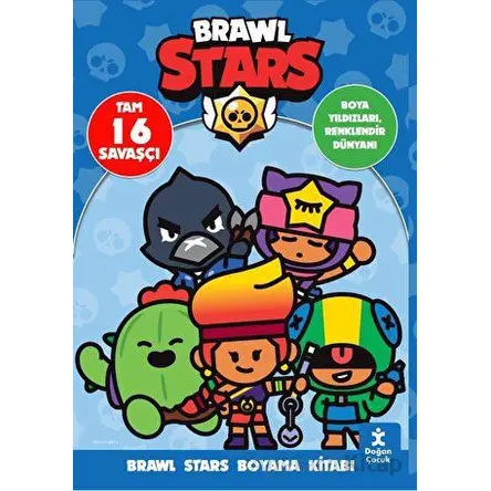 Brawl Stars Boyama Kitabı - Kolektif - Doğan Çocuk