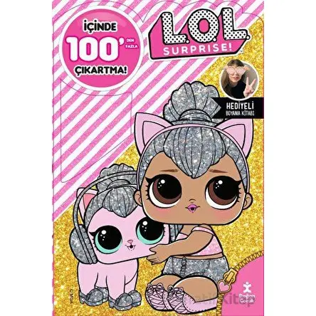 LOL Surprise 100+ Çıkartma Hediyeli Boyama Kitabı - Kolektif - Doğan Çocuk