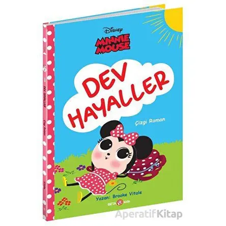 Disney Minnie Mouse Dev Hayaller Çizgi Roman - Brooke Vitale - Beta Kids