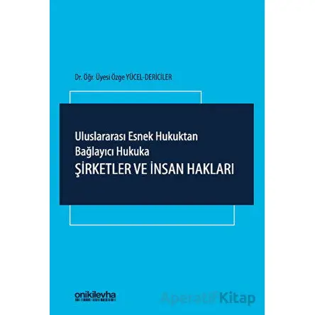 Uluslararası Esnek Hukuktan Bağlayıcı Hukuka: Şirketler ve İnsan Hakları