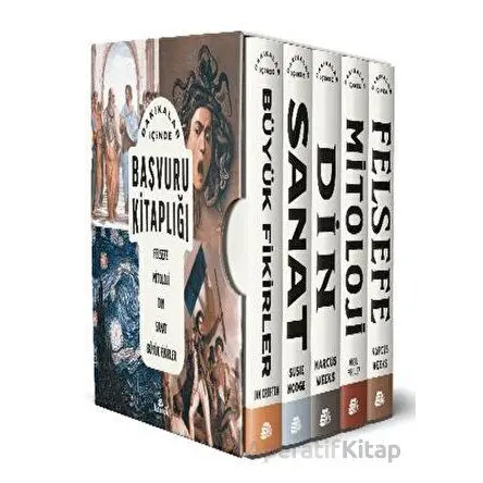 Dakikalar İçinde Başvuru Kitaplığı - Kutulu Set 5 Kitap - Kolektif - Kronik Kitap